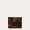 Card Holder, brown croce